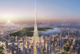 Dubai says starts building world`s tallest tower
